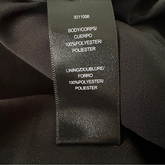 Halston Heritage Navy Floral Jacquard Fit & Flare Pleated Mini Dress Size 4 - Picture 16 of 16